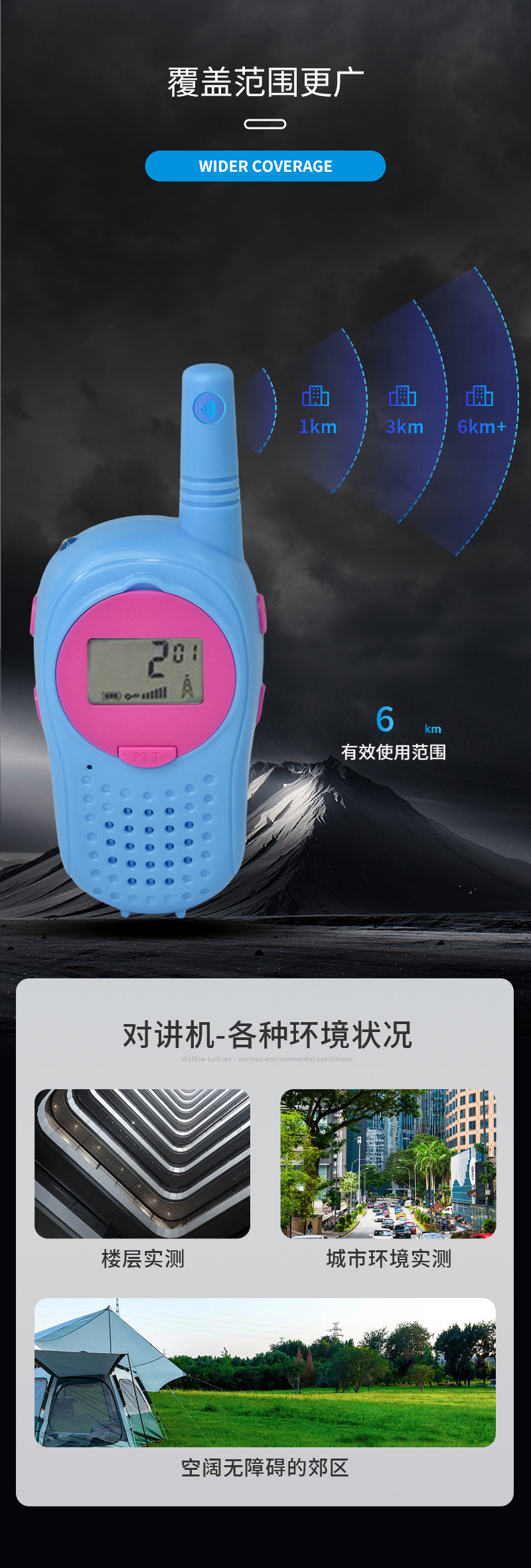 儿童迷你对讲机 T168