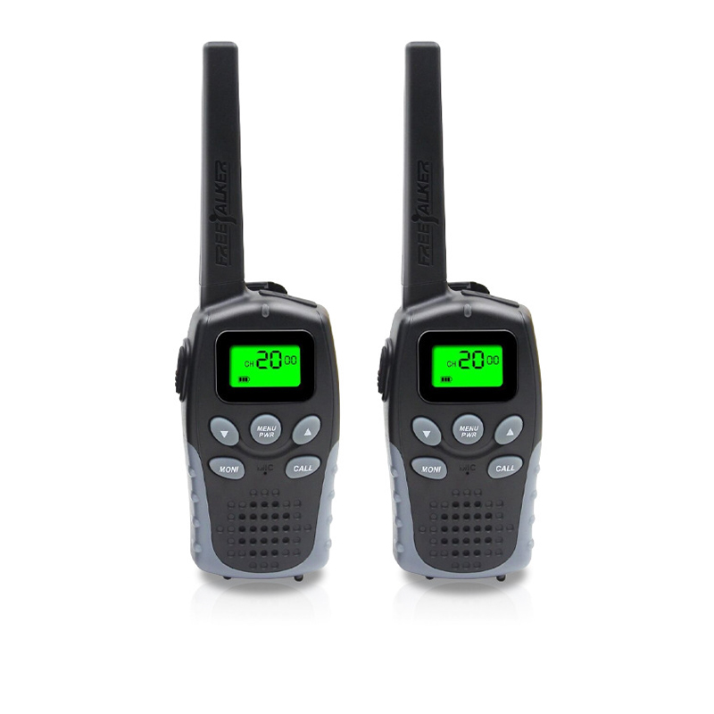 How to determine the signal strength of a handheld walkie-talkie